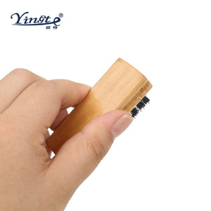 Yinste Wooden <b>Shoe</b> <b>Brush</b> Bristle Durable Household Cleaning <b>Brush</b> - Product Image 2