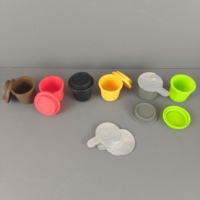 Conteneur d'emballage vide pour capsules de poudre de café de 2g, 4g, 5g