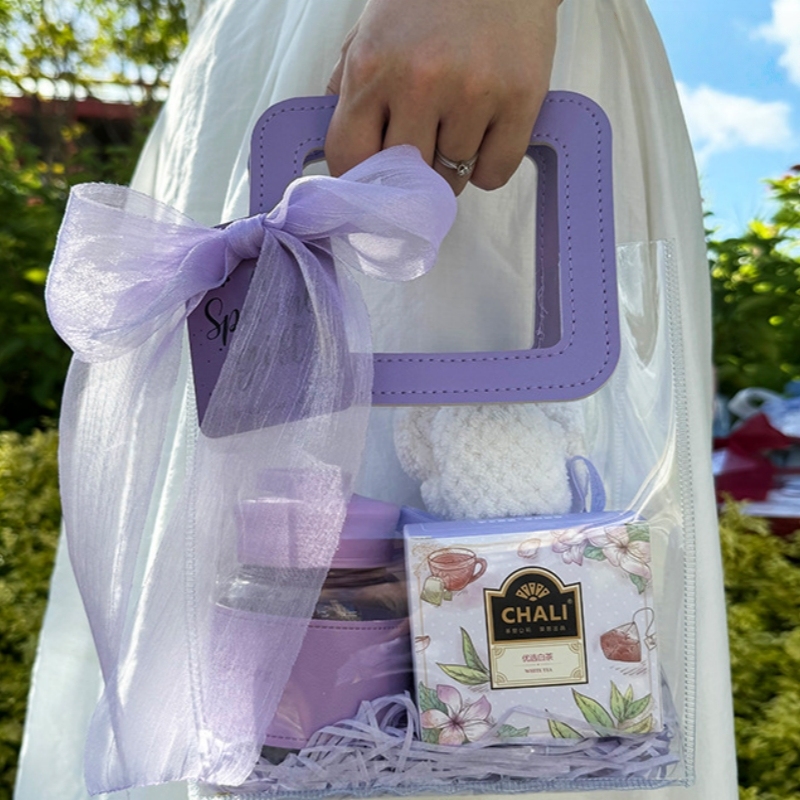 PVC Personalized clear Plastic Gift Packaging