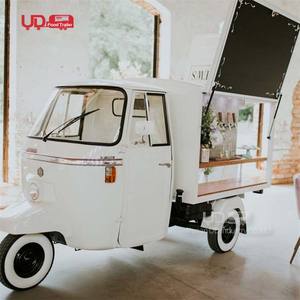 Hermoso Food Truck Chino Tipo Tuk Tuk, Mini Triciclo de Comida Único para <span class=keywords><strong>Donuts</strong></span>, Carrito de Comida Móvil en EE. UU. y Europa - Product Image 5