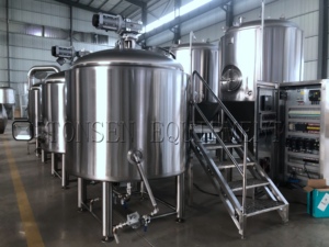 Machine à brasser la bière de 500 l 1000 l, machine à brasser la bière automatique pour <span class=keywords><strong>brasserie</strong></span> commerciale - Product Image 4