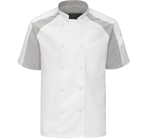 HBC Summer Breathable <strong>Kitchen</strong> Overalls Multi Function Short-Sleeved Restaurant <strong>Uniform</strong> Bakery <strong>Chef</strong> Clothes - Product Image 1