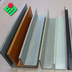 Profils de pultrusion en FRP Shengrun, tubes carrés en fibre de verre avec service de découpe pour l'industrie et la construction - Product Image 1