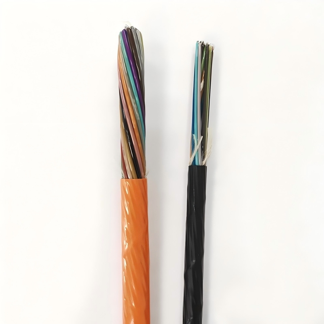 Air Blown Fiber Optic Cable Micro Duct Full Dry GCYFY 12 24 48 96 144 288 Core
