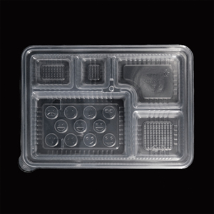Conteneur alimentaire en PP transparent, design et fonctionnalité supérieurs, compatible micro-ondes, avec couvercle anti-buée, boîte à emporter durable - Product Image 5