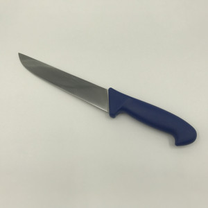 Coltello da chef di qualità Premium 3 pz professionale in acciaio inox <span class=keywords><strong>macellaio</strong></span> cucina coltello da chef con manico in plastica PP blu - Product Image 2