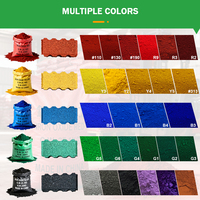 Échantillon Gratuit ISO9001 Reach Rohs Pigment d'Oxyde de Fer 325-1250 Mesh Jaune Rouge Noir Bleu Vert pour Ciment Briques Caoutchouc Peinture