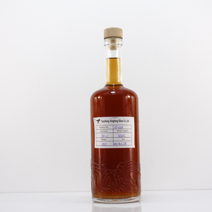 Cao Cấp Chai Thủy Tinh 200Ml 375Ml 500Ml 700Ml 750Ml Rỗng Vòng Vodka Tinh Thần Whisky Gin Rượu Chai Thủy Tinh Với Nút Chai - Product Image 6