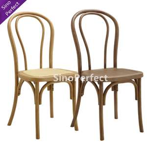 Assembled Wooden Look PP Resin Plastic Material Wedding <b>Dining</b> Event Banquet <b>Chair</b> for Ceremony - Product Image 3