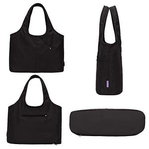 महिलाओं के फैशन बड़े कंधे ढोना हैंडबैग निविड़ अंधकार ढोना बैग बहु समारोह नायलॉन यात्रा कंधे बैग - Product Image 2