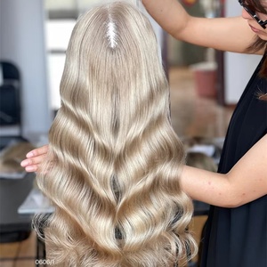 2025 timide personnaliser corps vague droite 5*5 dentelle avant 8*8 Topper Salon couleur sans colle Mini perruque pour les femmes - Product Image 2