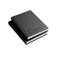 Brochures promotionnelles d'entreprise imprimées offset, directes usine, avec reliure cousue et gaufrage, papier mensuel/hebdomadaire