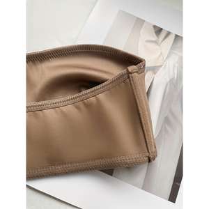 Women's Strapless Push-Up Bralette <b>Invisible</b> Tube Tops Seamless Wireless Wedding <b>Bras</b> with Hook Closure Breathable Brassiere - Product Image 5