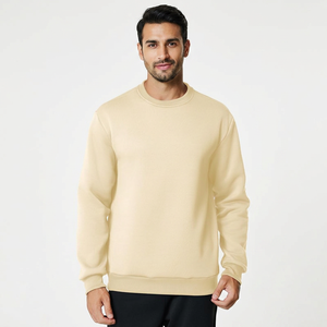 Mens Winter Hooded Sweatshirt 100% Cotton Interior <b>Thick</b> <b>Fleece</b> Soft Long Sleeve Vintage Zipper 300g Breathable Quick Dry FINER - Product Image 1