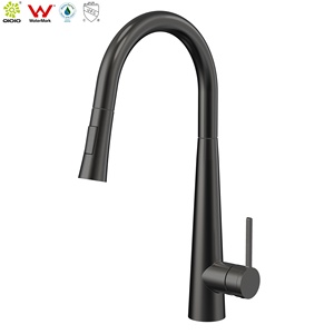 Rubinetto da Cucina Watermark in Oro Spazzolato <span class=keywords><strong>con</strong></span> Funzione Spray per Verdure, <span class=keywords><strong>Miscelatore</strong></span> Estraibile per Lavello - Product Image 3