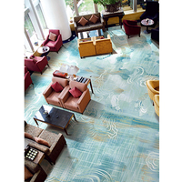 Moquette de couloir d'hôtel, moquette de salle de banquet, moquette moderne mur à mur