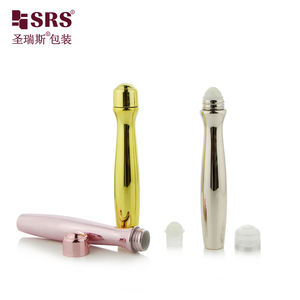 SRS8447(P)-15ML Vide Rose Or Sous Eye Roller Bouteille <span class=keywords><strong>pour</strong></span> Eye Serum Dark Circle Réducteur Cosmétique Emballage - Product Image 5