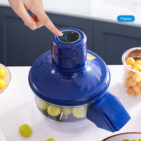 NIEUW Huishoudelijke kleine fruit- en groenteschilmachine Automatische elektrische druivenschilmachine