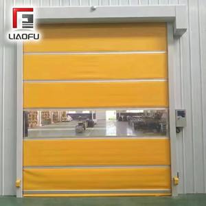 Portes à enroulement en <span class=keywords><strong>PVC</strong></span> sur mesure à grande vitesse pour <span class=keywords><strong>garage</strong></span> souterrain, atelier <span class=keywords><strong>de</strong></span> lavage <span class=keywords><strong>de</strong></span> voitures, étanches et automatiques - Product Image 3