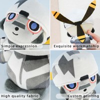 Peluche Personnalisée OEM ODM Créature de Dessin Animé, Jouet en Peluche Doux et Personnalisé, Faible MOQ, Échantillon en 7 Jours pour Cadeau Enfant