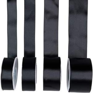 Cinta de Satén Reciclada de Doble Cara Personalizada al por Mayor, Bajo MOQ, Rollo de Cinta de Satén de 4 cm y 100 Yardas para Empaque de Cajas de Regalo - Product Image 2