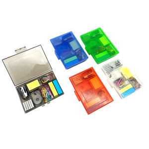 Unionpromo Kit da ufficio Super Deluxe Set di cancelleria in plastica portatile per studenti di <span class=keywords><strong>disegno</strong></span> scolastico - Product Image 1