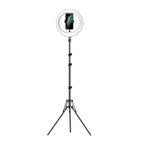 Luminaire annulaire <span class=keywords><strong>Led</strong></span> de 10 pouces, <span class=keywords><strong>avec</strong></span> <span class=keywords><strong>trépied</strong></span> et support <span class=keywords><strong>pour</strong></span> Selfie, <span class=keywords><strong>anneau</strong></span> lumineux, diffusion en direct, <span class=keywords><strong>pour</strong></span> <span class=keywords><strong>SmartPhone</strong></span>, nouveau - Product Image 2