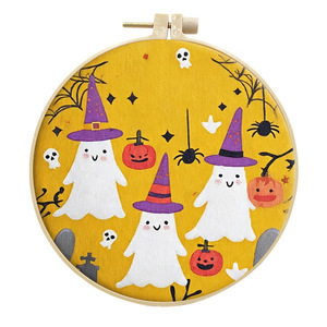 <span class=keywords><strong>Set</strong></span> Bordir 3D Labu Halloween DIY Seri Musim Gugur Perlengkapan Bordir untuk Dewasa - Product Image 2