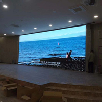 Écran vidéo LED d'intérieur haute définition 640*480 mm GOB disponible pour salle de réunion