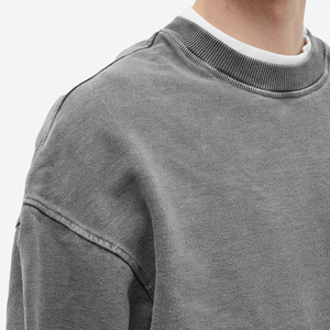 Sweat à capuche lourd sans ficelle personnalisé hommes en détresse surdimensionné blanc acide Vintage lavé à l'acide à capuche - Product Image 1