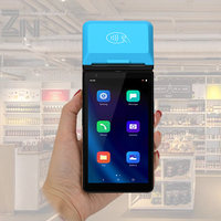 Terminal de point de vente avec écran tactile de 6 pouces, Bus de paiement à empreintes digitales portatif, Terminal de point de vente Z500