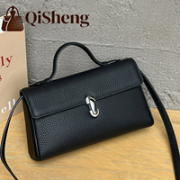 Tas Tangan Wanita Kulit Asli Berkualitas Tinggi, Model Terbaru, Serbaguna, Bisa Dipakai Selempang, Tas Kecil Wanita