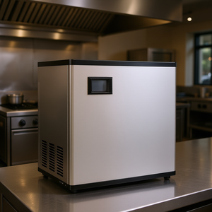 Machine à glaçons commerciale en acier inoxydable 500 lb/24 h avec fonction autonettoyante pour restaurant - Product Image 2