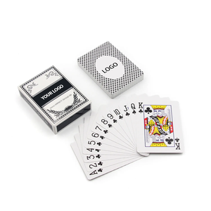 Naipes de póquer ecológicos con impresión offset a todo color personalizada de fábrica de China con embalaje y logotipo personalizados de uso familiar - Product Image 4