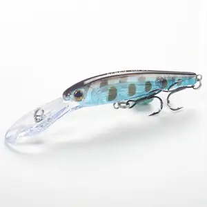 ABS hard plastic 64mm crazy fishing lures for fishing tools