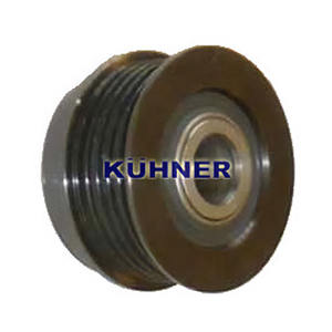 Dispositif de roue libre d'alternateur compatible avec AUDI 80 B4 1.9 TDI Diesel (KW : 66, HP : 90) de 07-1992 à 01-1996 KUHNER - Product Image 2