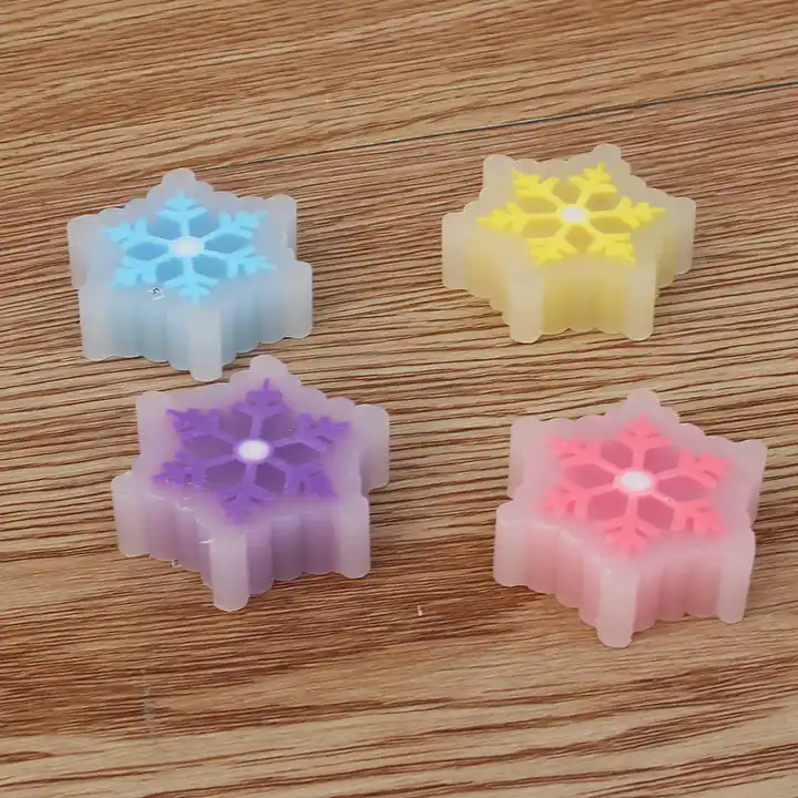 Student Rubber Snowflake Erasers - Buy Pretty Erasers,Promotional  Erasers,Rubber Pencil Erasers Product on