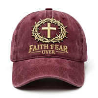 Gorra de béisbol de 6 paneles ajustable y curvada de PVC con bordado temático retro americano, efecto lavado y desgastado, estilo casual, vintage y deportivo.