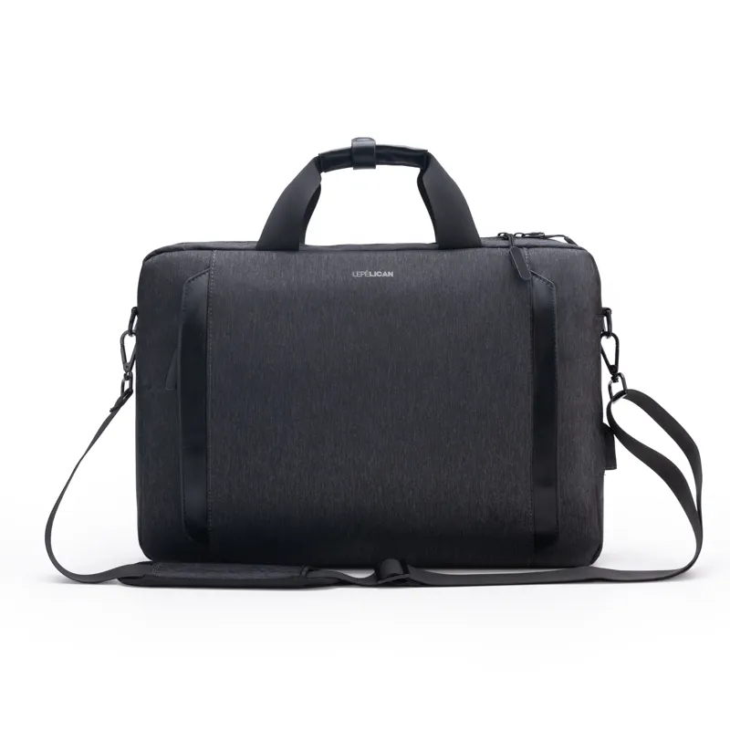 Factory Customized Logo Business Men Micro Leather Office Bag Man Handbag Briefcase Laptop Bags Laptop Briefcase Bag