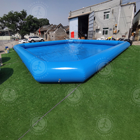 Grande piscine gonflable d'extérieur en PVC drôle pour balle d'eau, terrain de jeu pour enfants