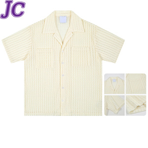 Camisa de <span class=keywords><strong>Hombre</strong></span> Joychuang, Estilo Japonés Moderno, Hueca y Transpirable, Camisa de Verano Extra Grande para <span class=keywords><strong>Hombre</strong></span>, Unisex, <span class=keywords><strong>Ropa</strong></span> Masculina - Product Image 1