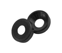 OEM High-Quality Colored Aluminum Alloy Washers Countersunk Flat Head Screw Gaskets Round Plain Washers M3 M4 M5 M6 M8