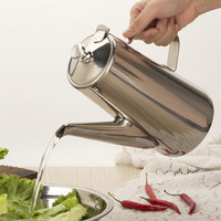 Bouilloire sifflante en acier inoxydable pour hôtel, pichet à eau froide en acier inoxydable, carafe à boissons froides, jus, thé