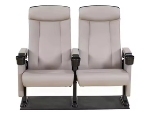Chaises d'auditorium modernes et confortables à dossier haut pour cinéma maison, théâtre, église, école - Sièges de mobilier de théâtre en tissu - Product Image 1