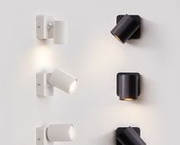 Applique murale à LED pour éclairage de couloir, contrôle tactile, design simple, projecteurs de lecture de chevet pour la maison, le salon, la chambre à coucher et les escaliers.