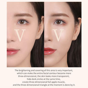 NOVO Bâton correcteur <span class=keywords><strong>à</strong></span> double <span class=keywords><strong>tête</strong></span> infusé d'herbes Baume de fond de teint imperméable <span class=keywords><strong>à</strong></span> l'eau Maquillage professionnel pour blanchir et éclaircir - Product Image 6