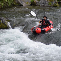 Packraft gonflable durable pour les rapides et les ruisseaux