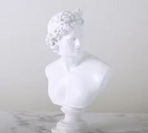 Fabbrica all'ingrosso resina Vintage Venus scultura ornamenti fatti a mano filosofo ritratto statua per la decorazione interna - Product Image 5