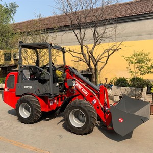 HZM articolato Mini pale ruote caricatore frontale HZM809 per la <span class=keywords><strong>vendita</strong></span> Perkins motore Epa Tier 4 pale ruote 900KG - Product Image 1