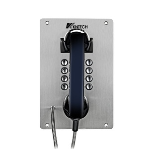 Teléfono VoIP Antivandálico de Acero Inoxidable para Prisiones, Teléfono Público de Montaje en Pared, Teléfono para Cárceles KNZD-07-<span class=keywords><strong>B</strong></span> - Product Image 1